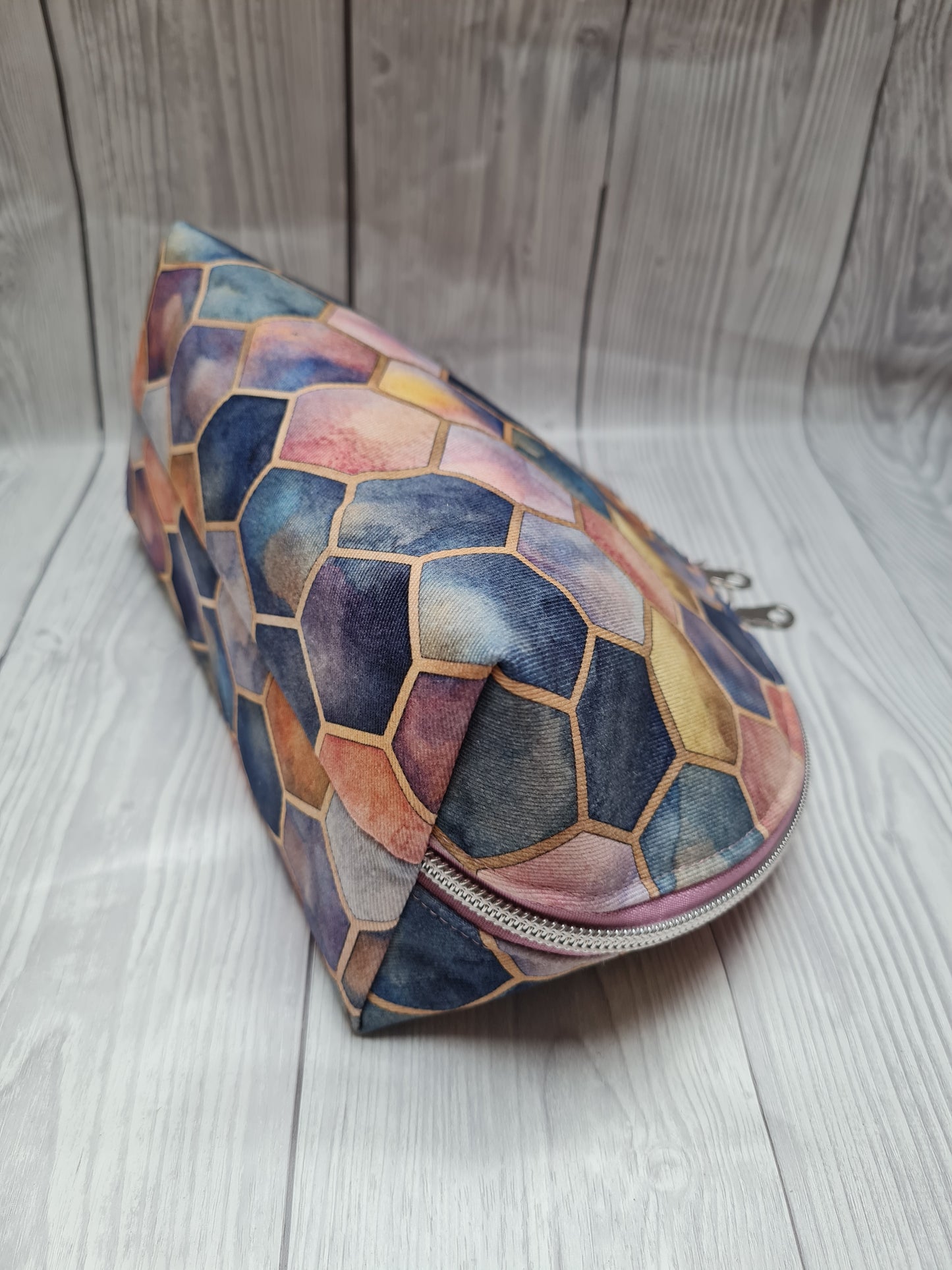 Halbrunde Kosmetiktasche (Größe M)