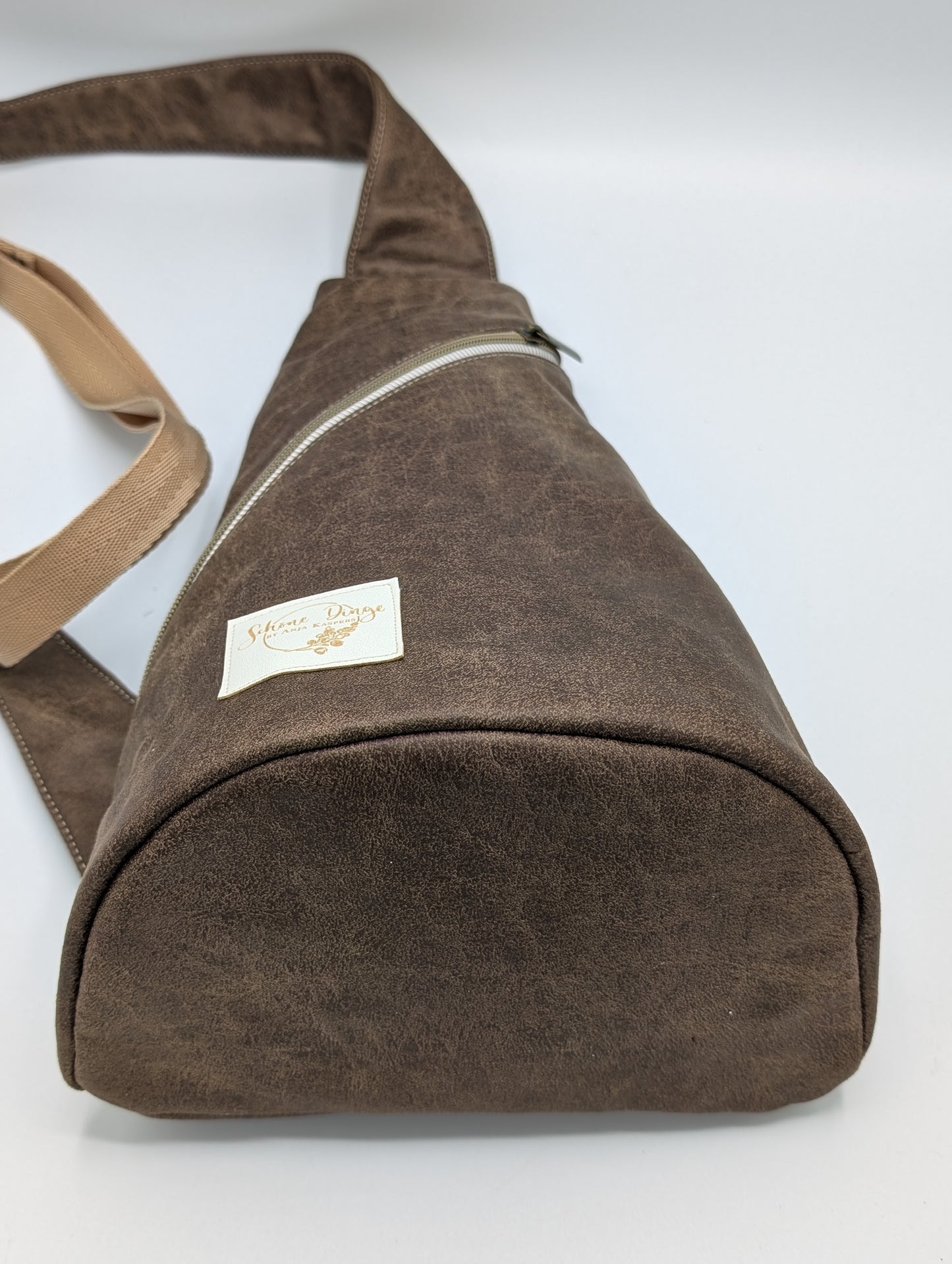 Crossbody-Bag Antik Braun