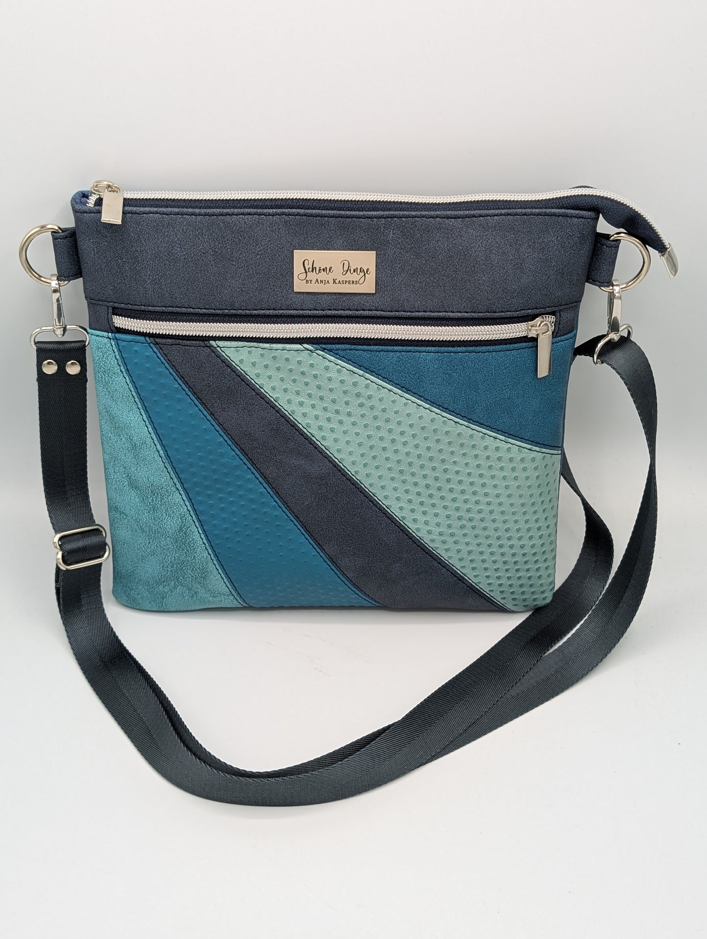 City-Bag "Strahlen in Türkis"