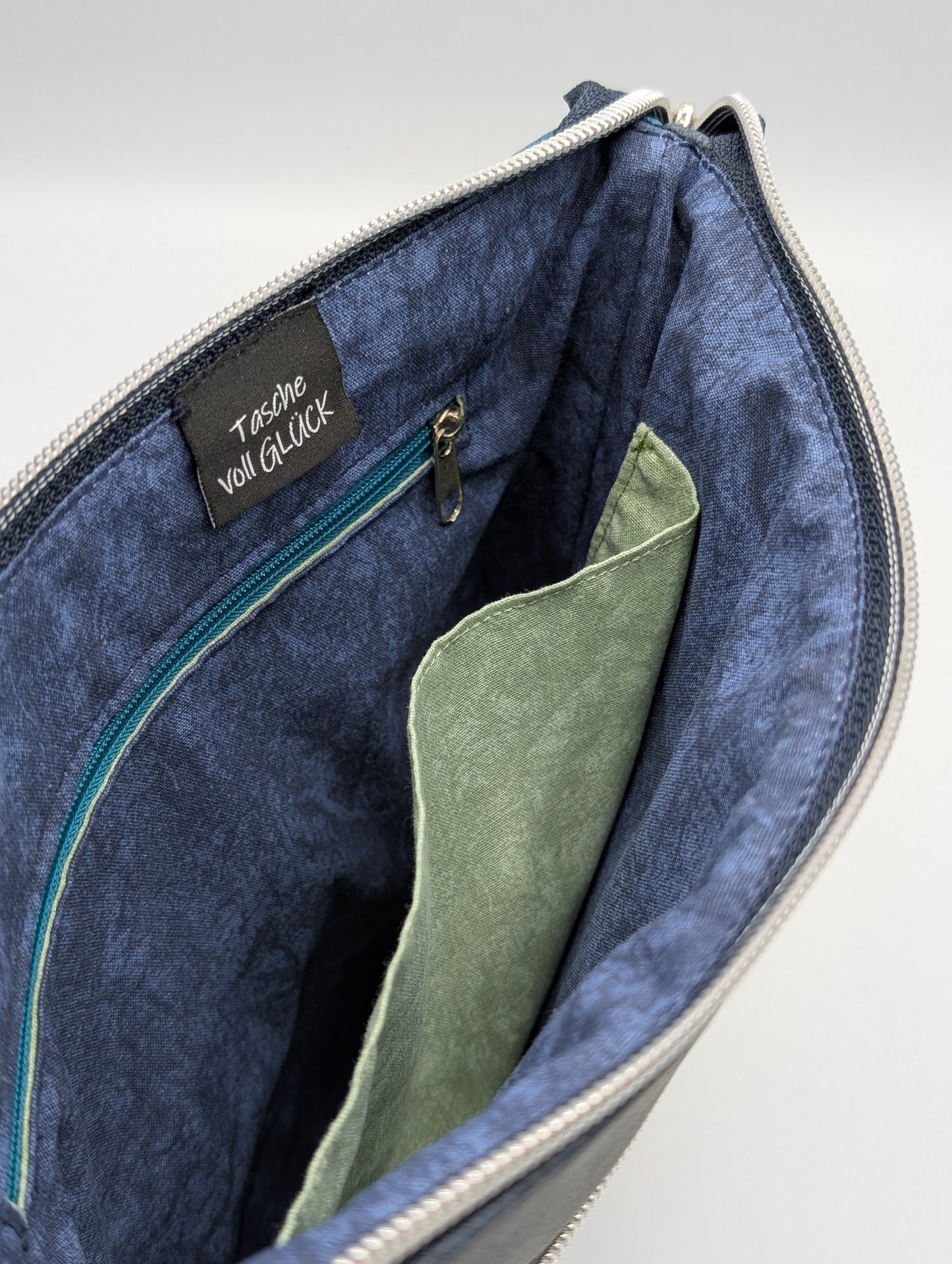 City-Bag "Strahlen in Türkis"
