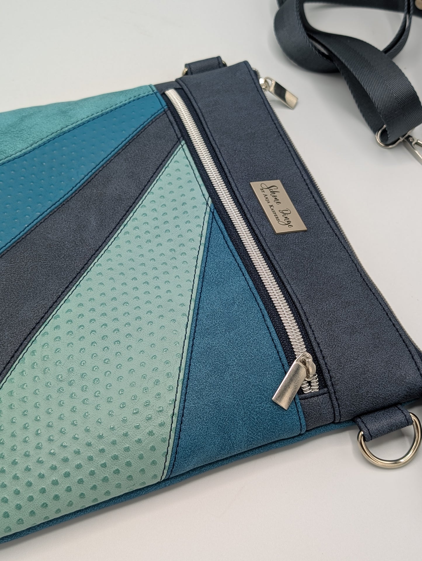 City-Bag "Strahlen in Türkis"