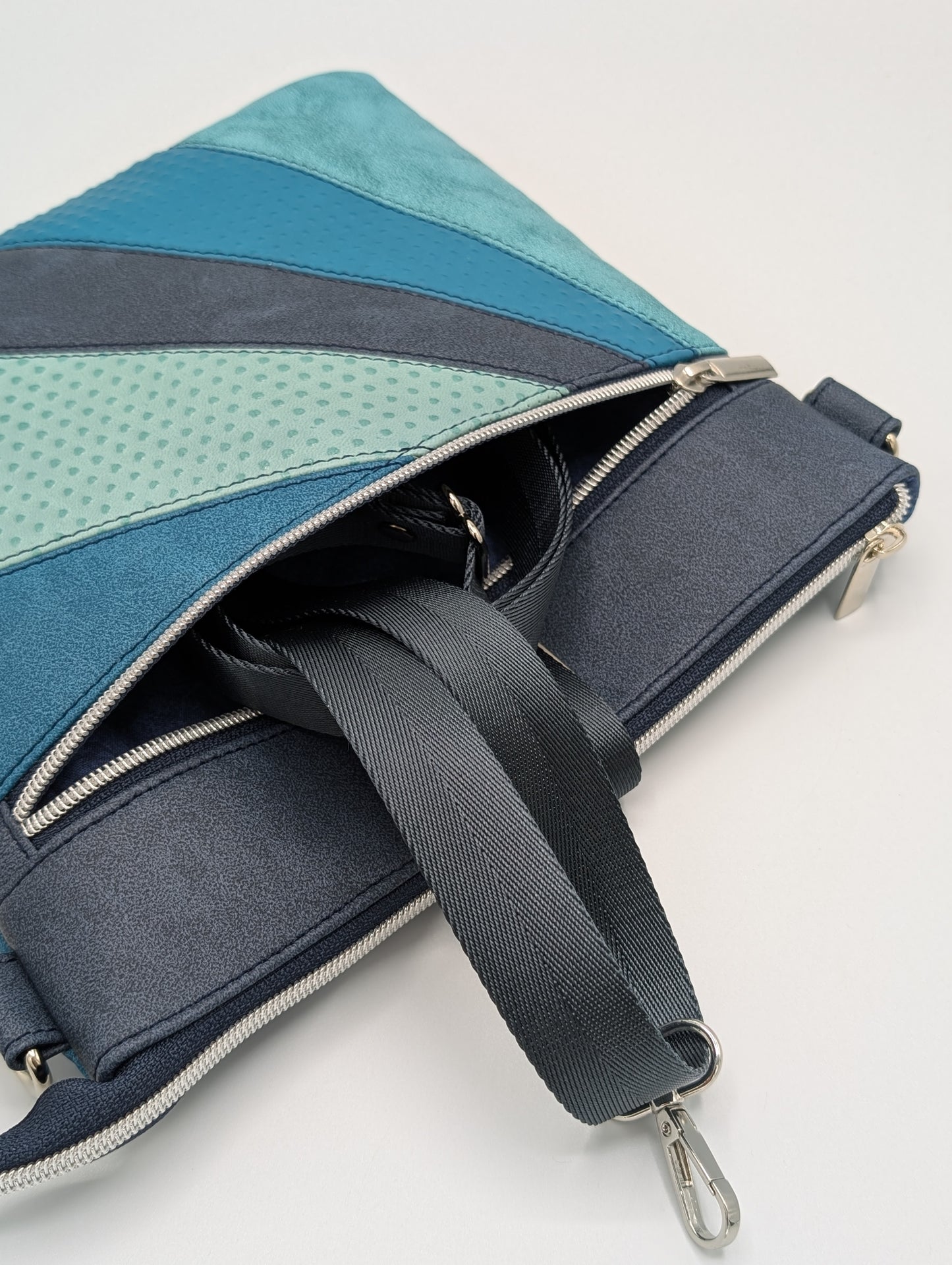 City-Bag "Strahlen in Türkis"
