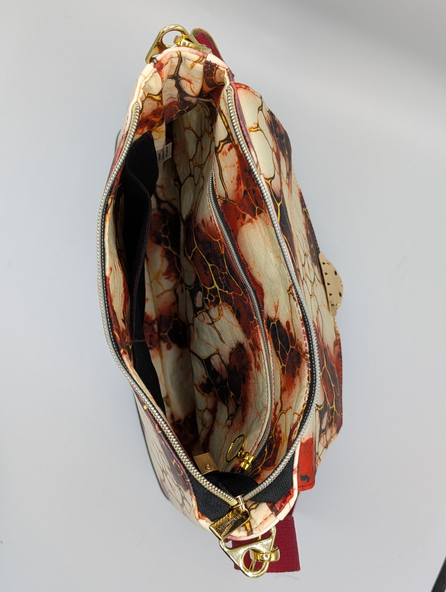 Handtasche #Melody im "Cracked Look"
