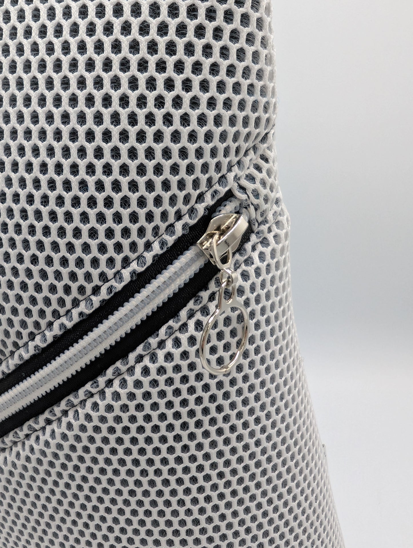 Crossbag #3D Mesh weiß/schwarz