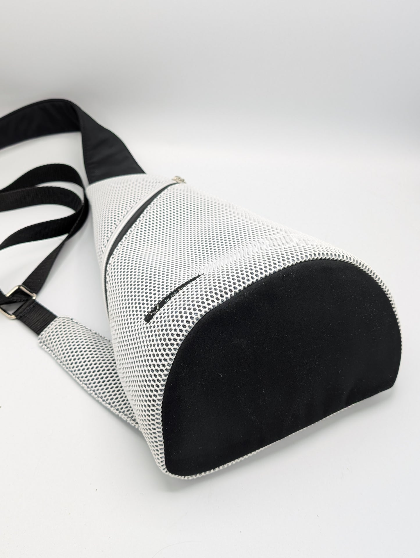 Crossbag #3D Mesh weiß/schwarz