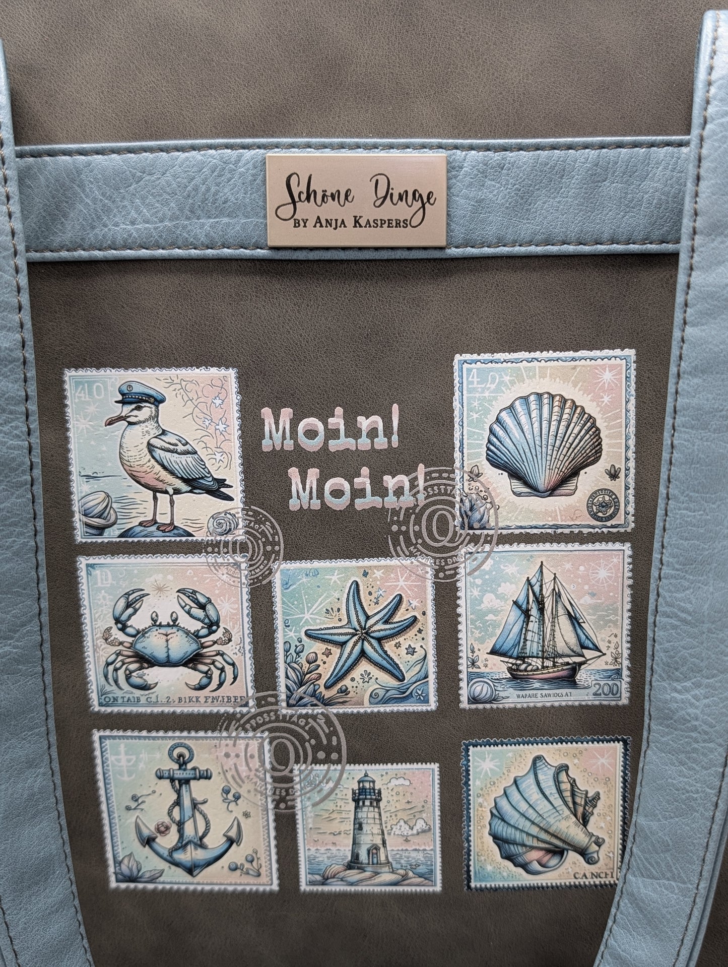 Maritimer Shopper "Moin Moin"