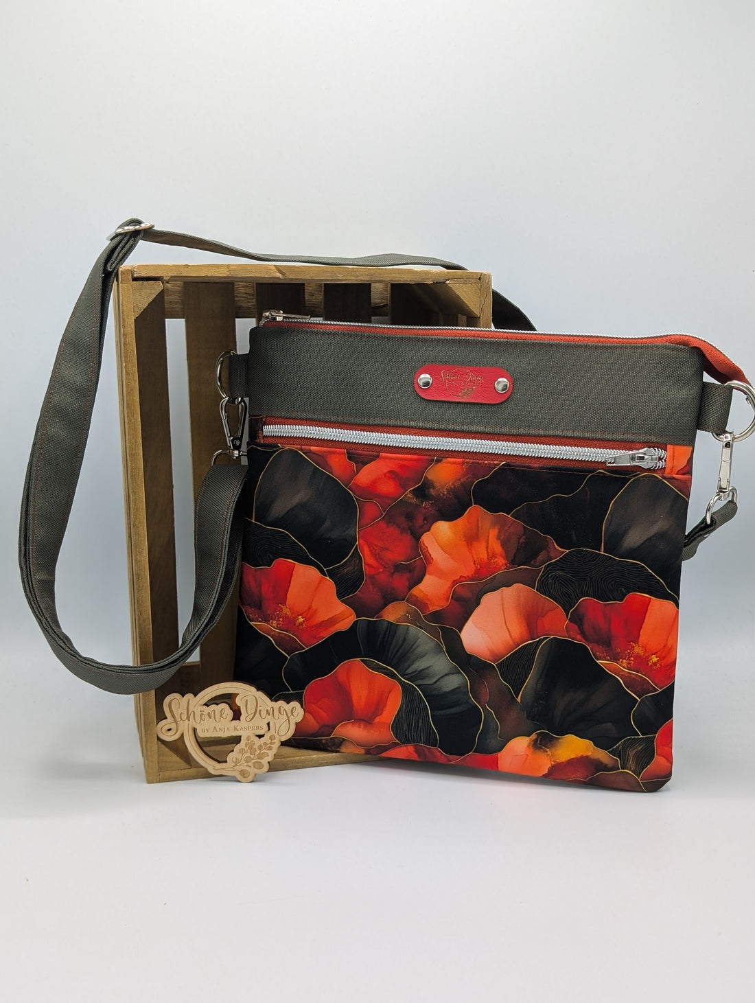 Warum ich meine Taschen am liebsten aus Softshell nähe