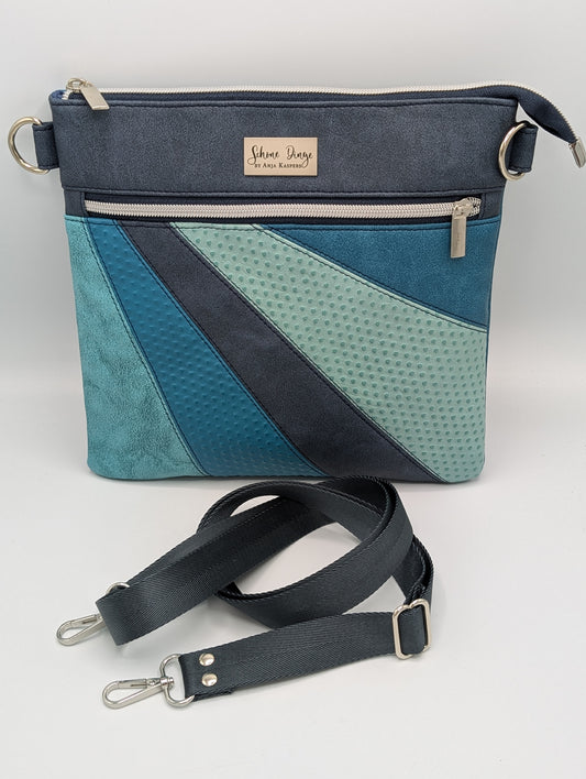 City-Bag "Strahlen in Türkis"