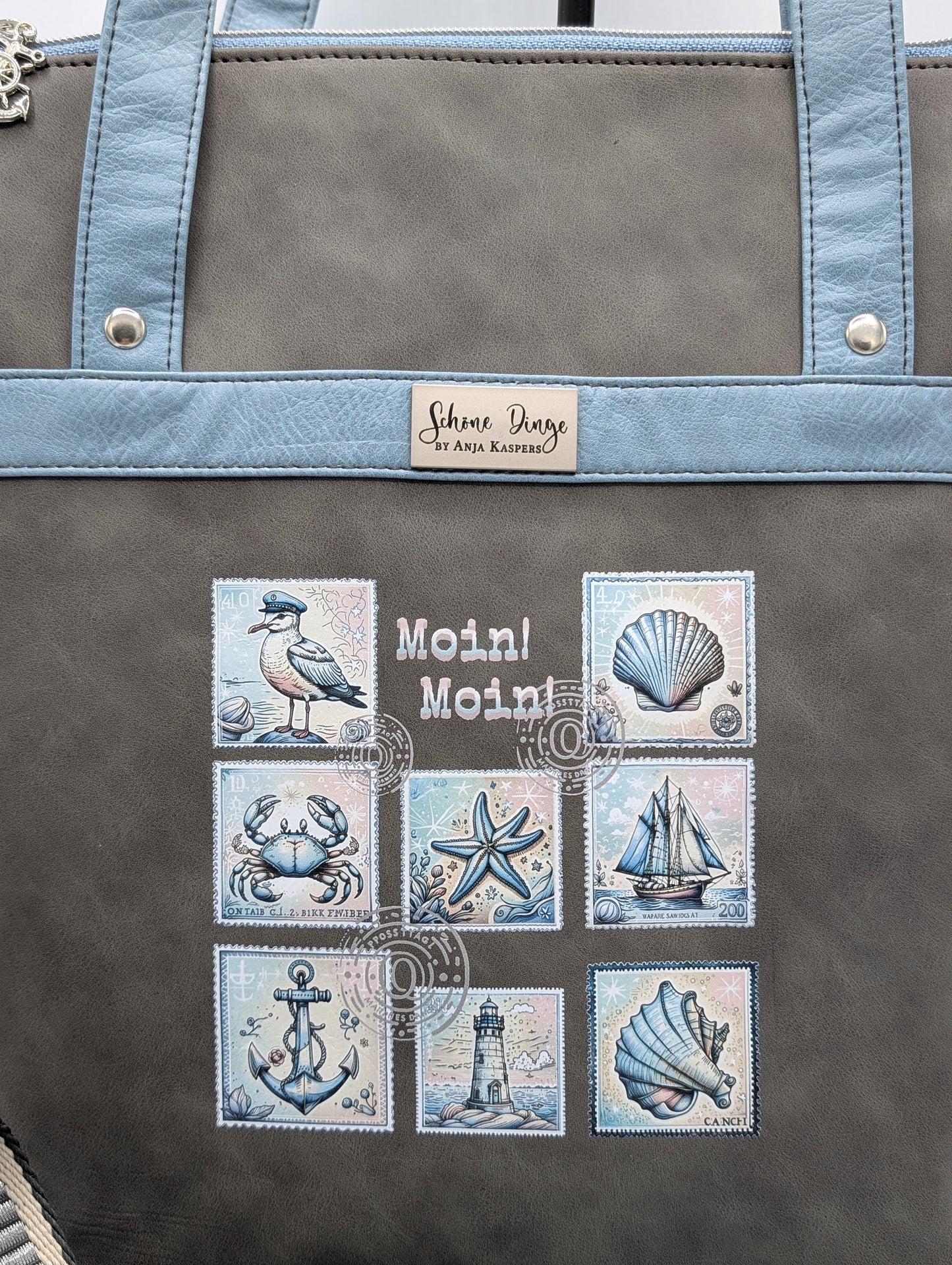 Maritimer Shopper "Moin Moin"