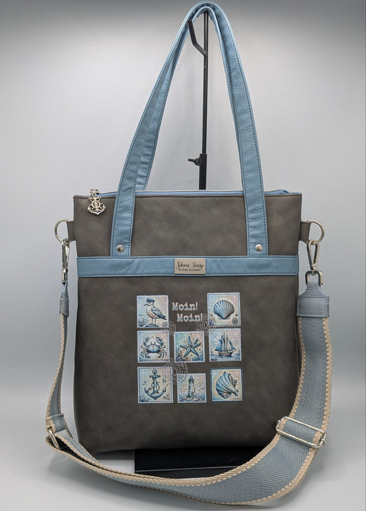 Maritimer Shopper "Moin Moin"