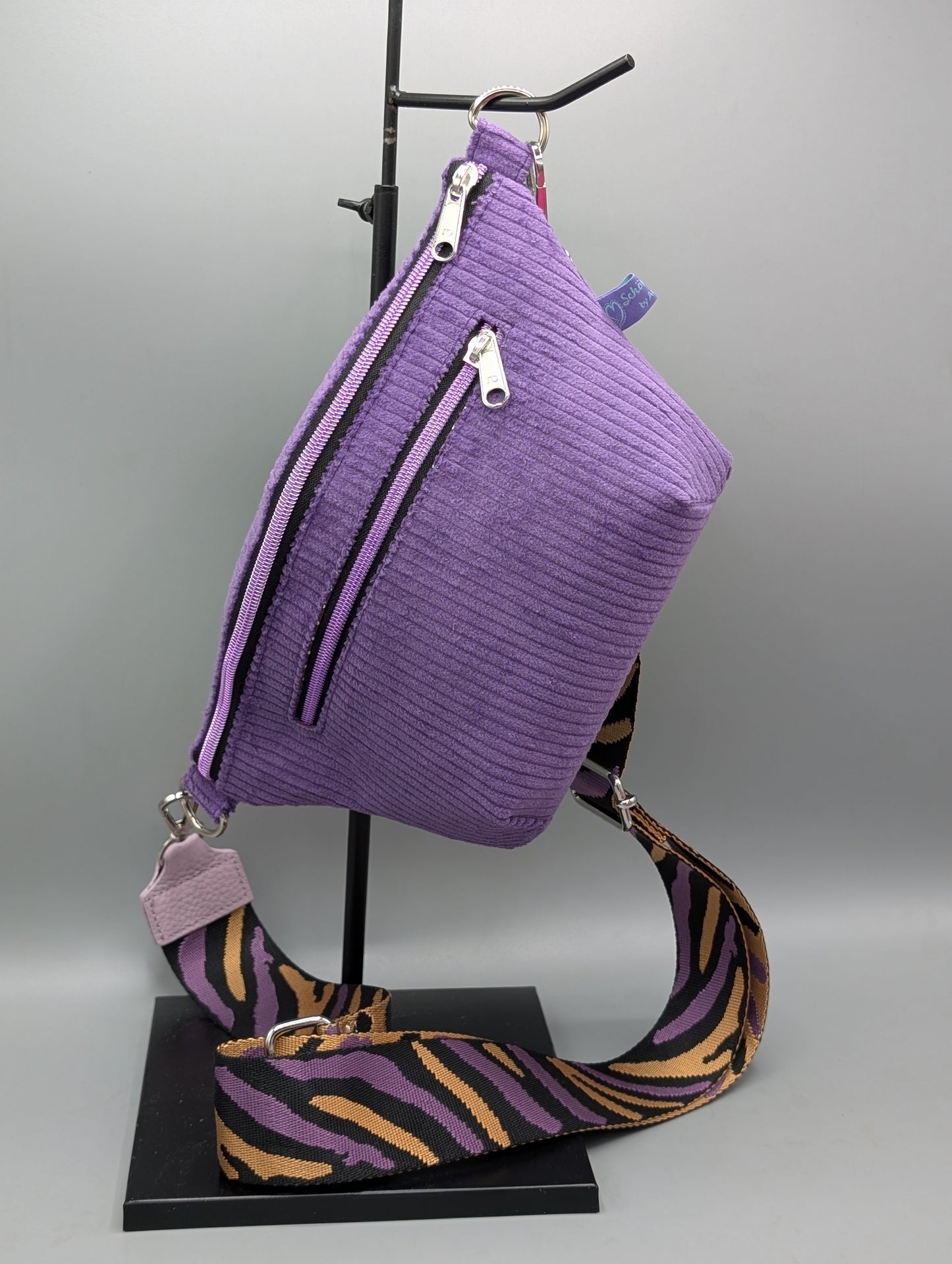 Bauchtasche/Crossbag "Lila"