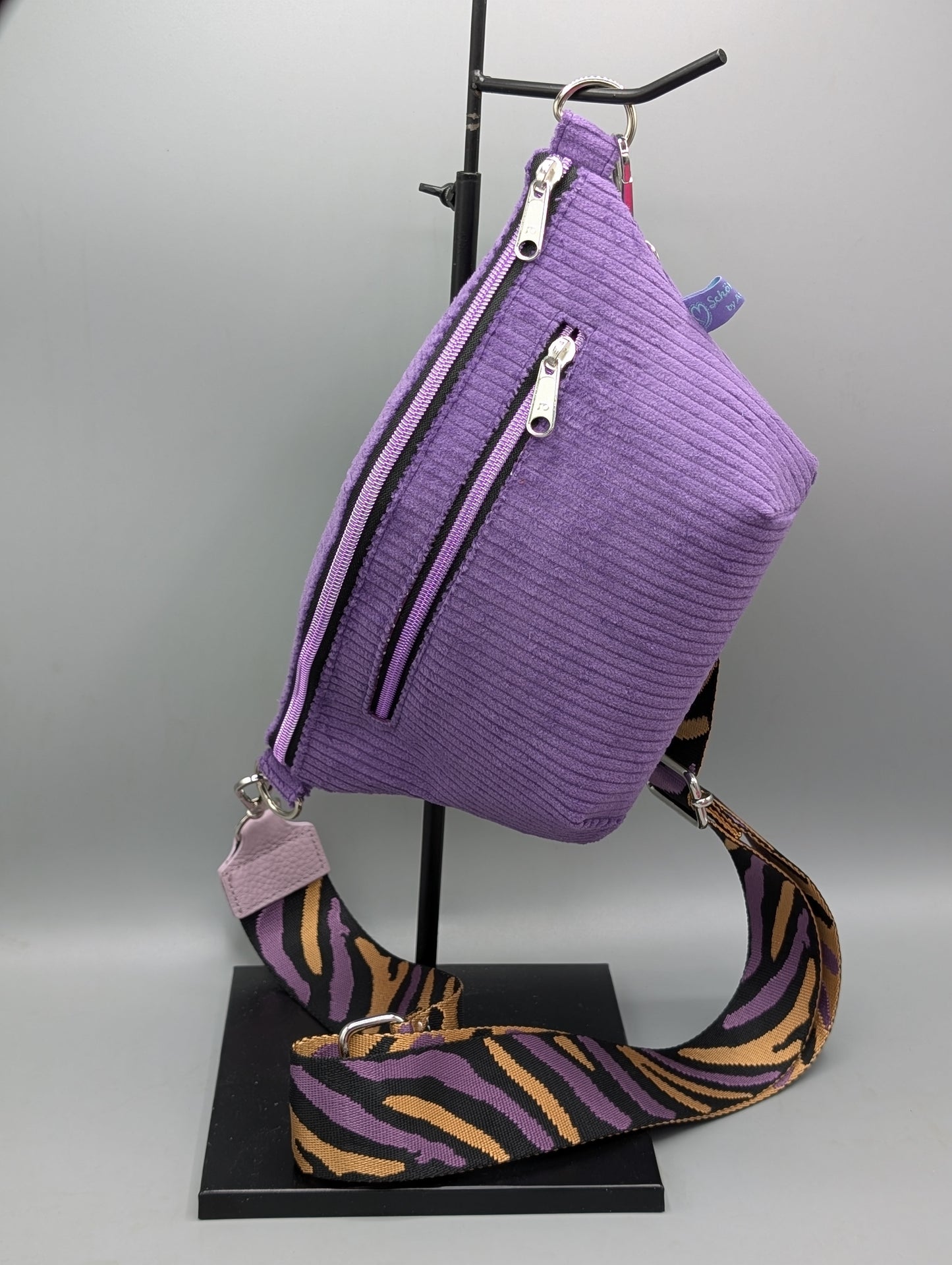 Bauchtasche/Crossbag "Lila"