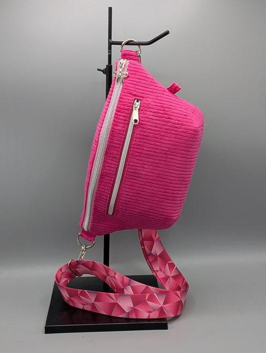 Bauchtasche/Crossbag "Pink"