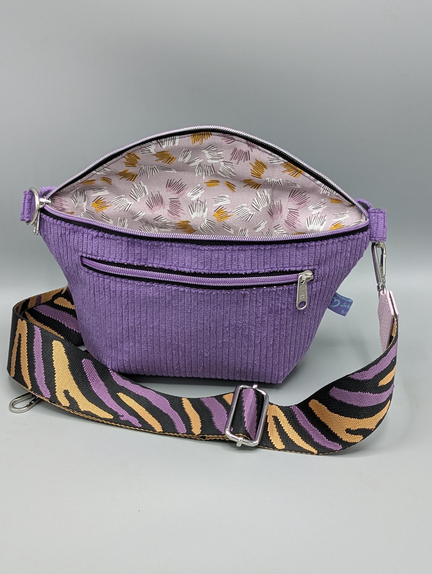 Bauchtasche/Crossbag "Lila"